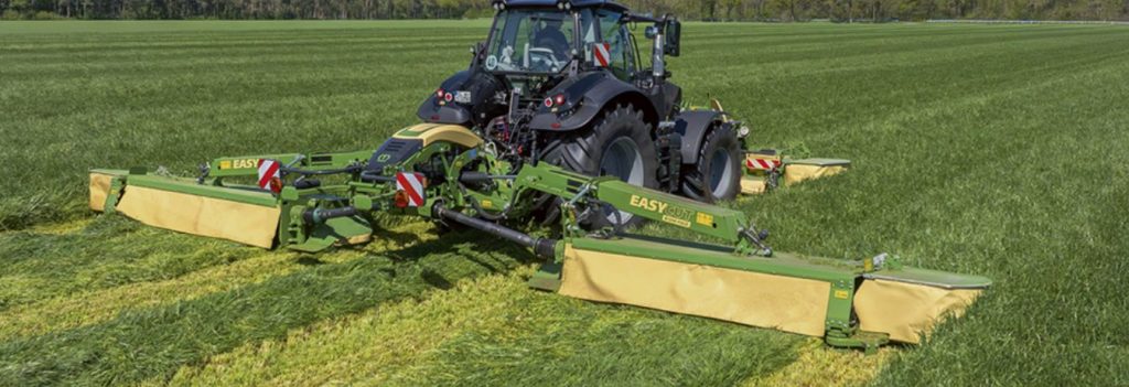 noticias maquinaria KRONE presenta la segadora combinada EasyCut B 1250 Fold