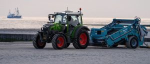 noticias maquinaria Tractores eléctricos Fendt en acción en Borkum