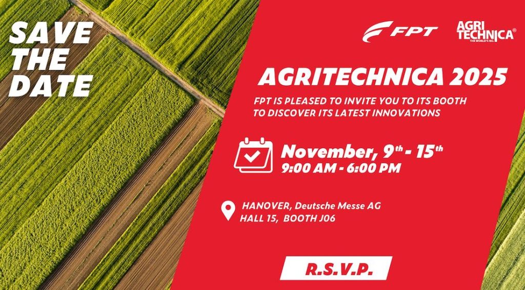 noticIas maquinaria FPT se prepara para Agritechnica 2025