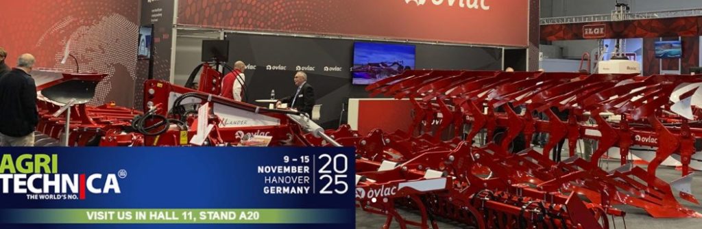 noticIas maquinaria Ovlac presente en Agritechnica 2025