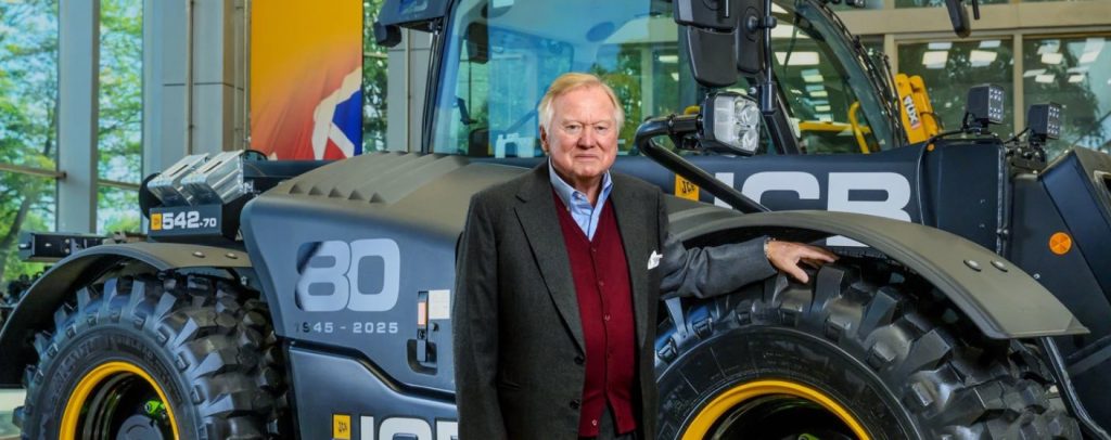 noticIas maquinaria Reconocimientos al equipo JCB para celebrar su 80º aniversario