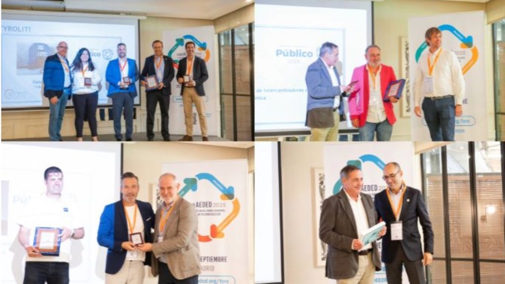 noticias maquinaria AEDED reconoce la excelencia del sector en los Premios del Gremio 2025