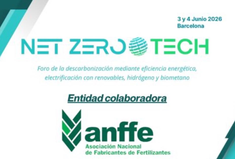 noticias maquinaria ANFFE renueva su compromiso como entidad colaboradora de Net Zero Tech 2026