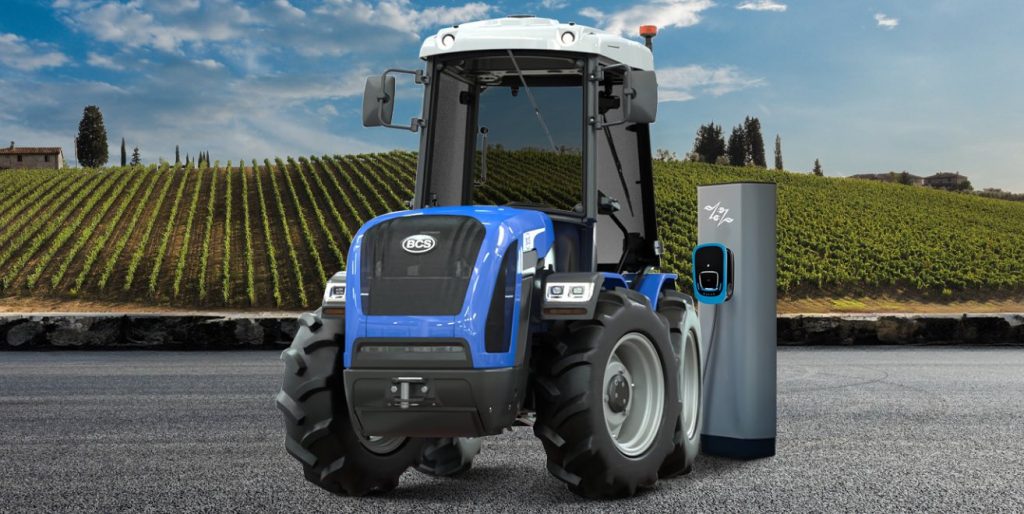 noticias maquinaria BCS presenta el tractor e-Vanguard