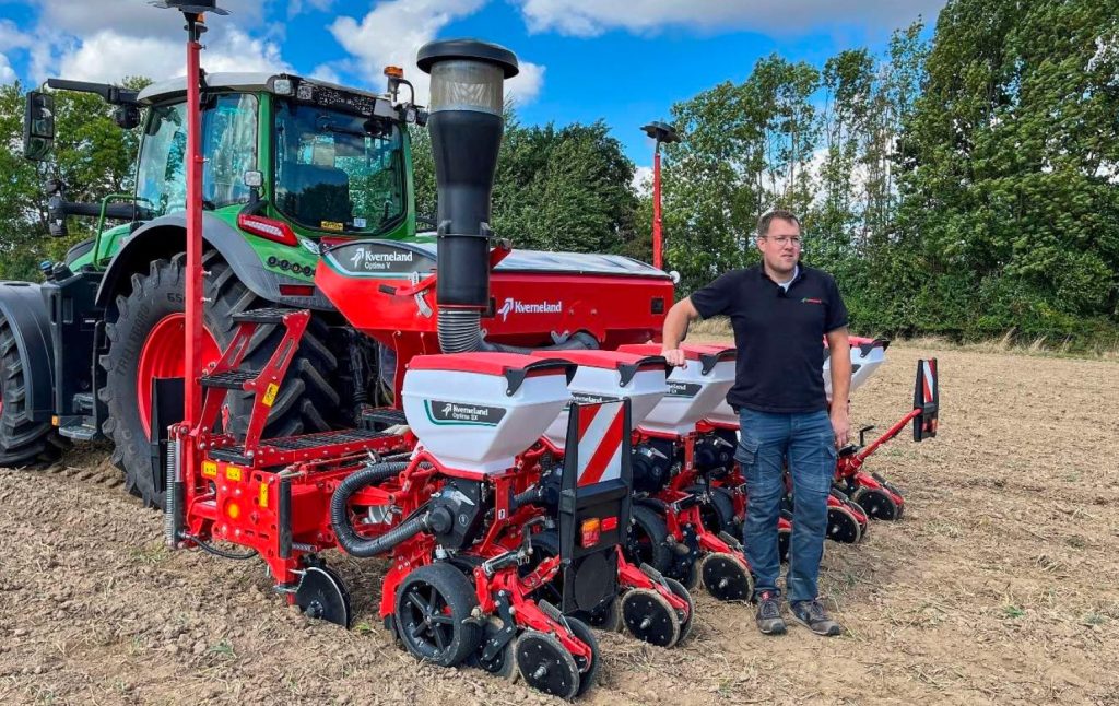 noticias maquinaria Kverneland amplía la tecnología GEOFORCE a toda la gama Optima SX