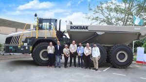 noticias maquinaria Los dúmperes articulados de Rokbak en proyectos africanos