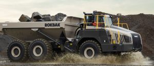 noticias maquinaria Rokbak debuta en Nigeria Mining Week con el dúmper RA40