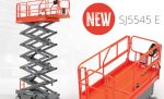 Skyjack lanza la nueva plataforma de tijera eléctrica SJ5545 E