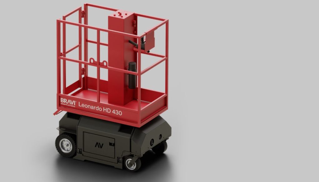 Bravi Platforms presenta la nueva plataforma Leonardo HD 430 Noticias Maquinaria