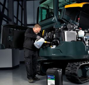 HD Hyundai Construction Equipment lanza lubricantes premium noticias maquinaria