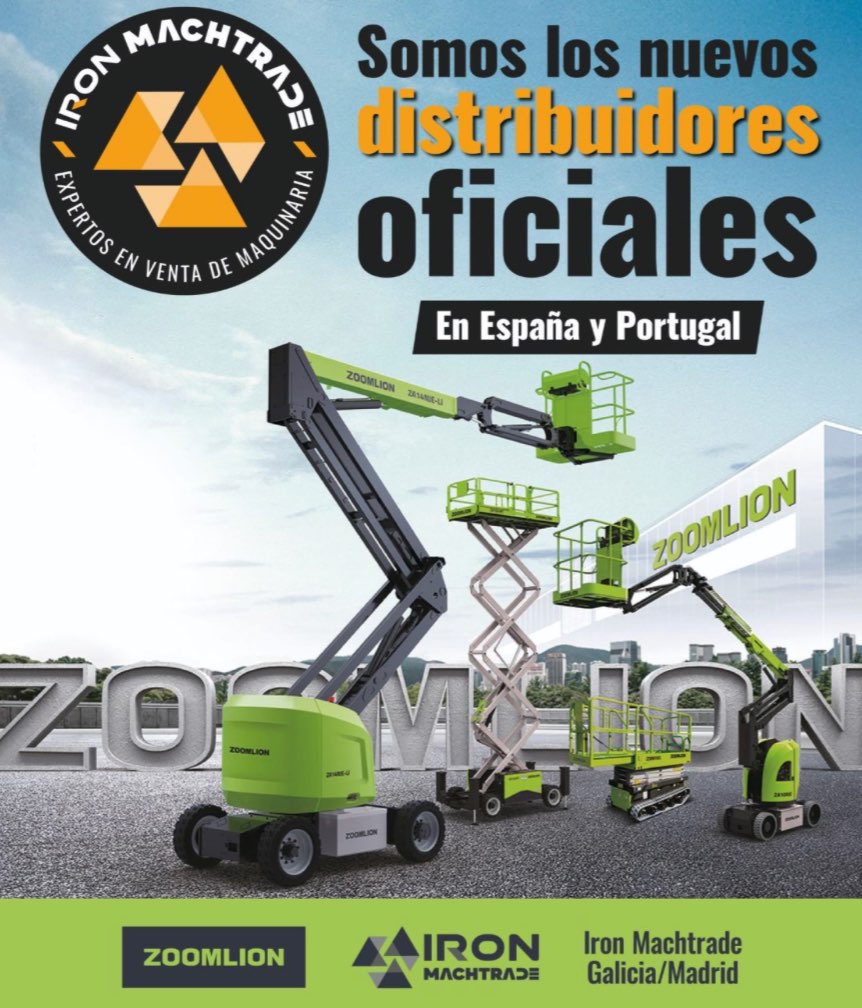 IRON MACHTRADE distribuidor oficial de ZOOMLION noticias maquinaria