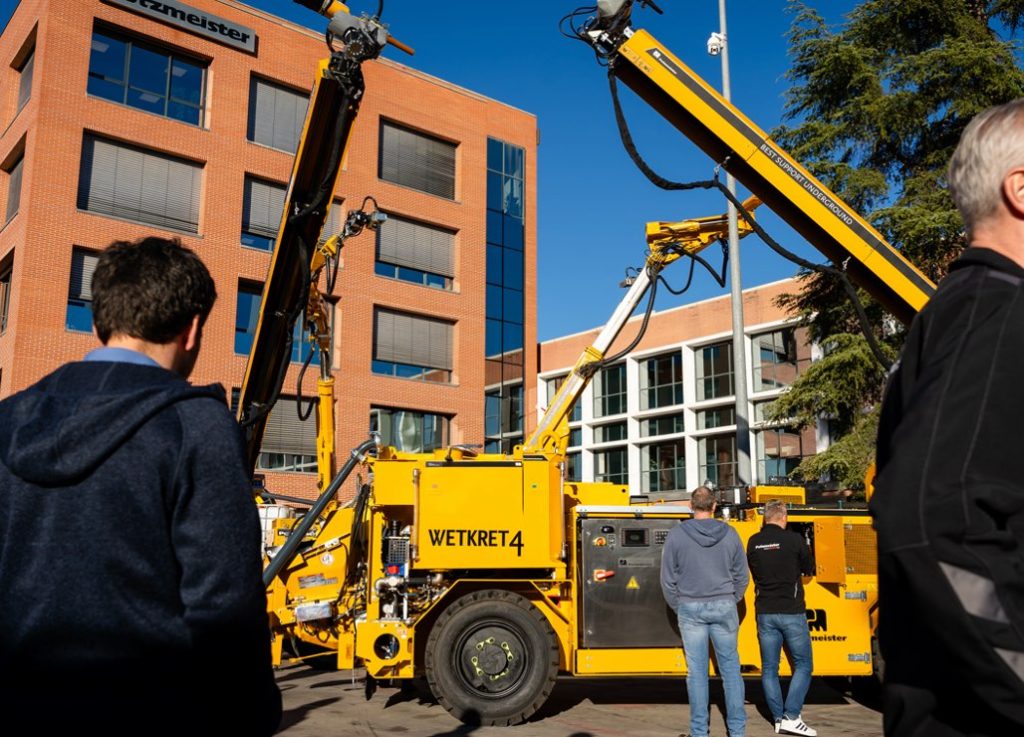 Nueva edición de talleres técnicos de Putzmeister Underground noticias maquinaria