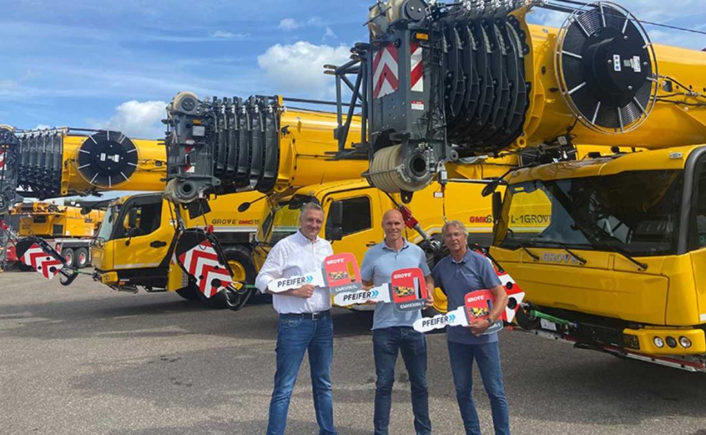 Pfeifer Rentals BV elige a Grove para proyectos de alquiler Noticias Maquinaria