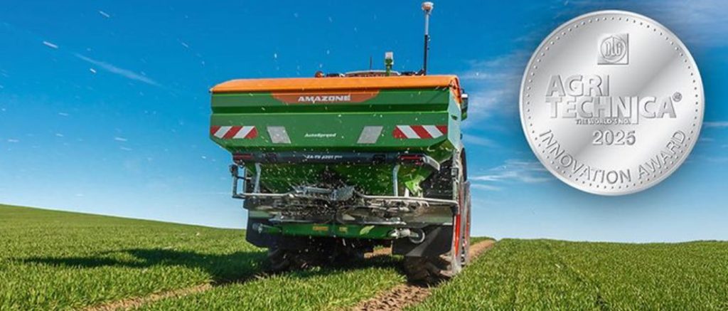 noticias maquinaria AMAZONE Medalla Plata Agritechnica por ZA-TS 01 AutoSpread