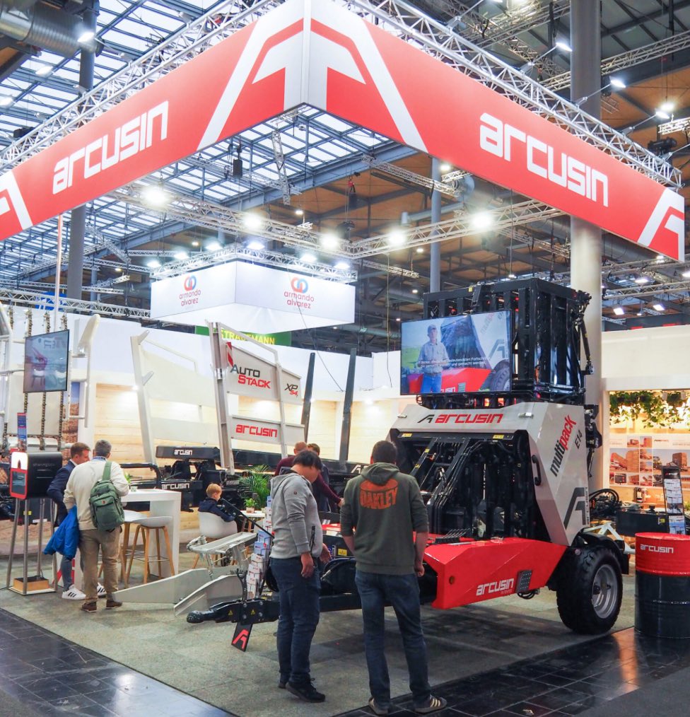 noticias maquinaria Arcusin muestra soluciones de Smart Efficiency Agritechnica 2025