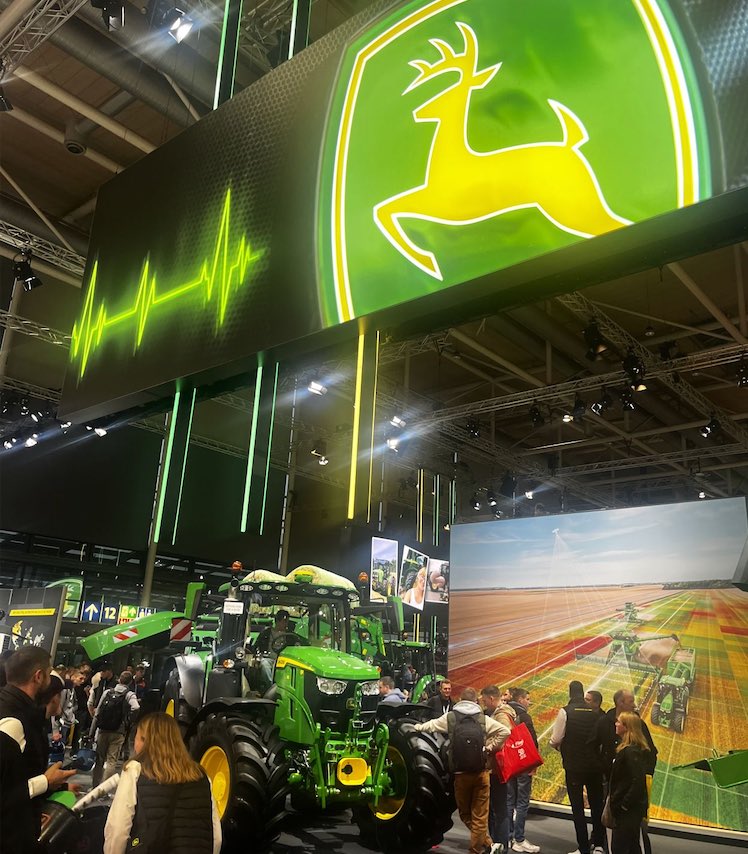 noticias maquinaria Avanterra en Agritechnica 2025 junto a John Deere