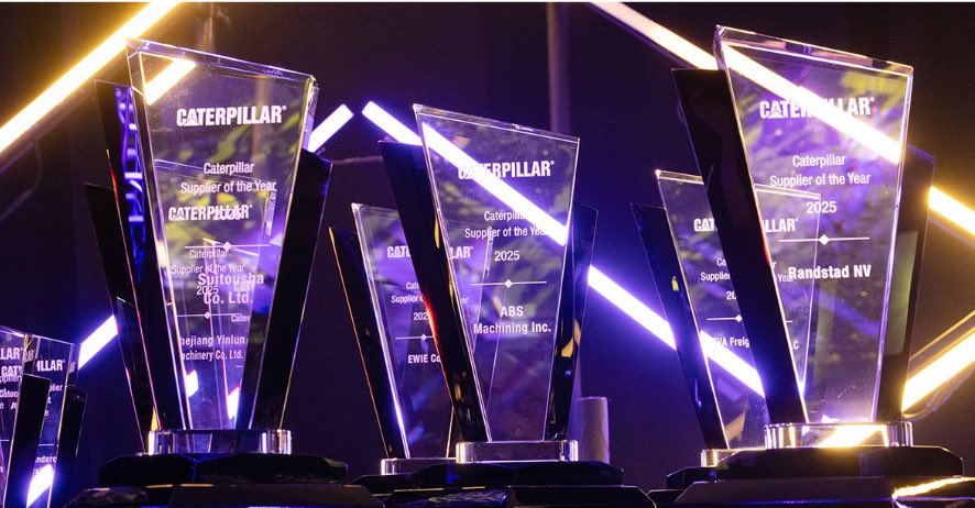 noticias maquinaria Caterpillar reconoce a sus proveedores de mayor rendimiento