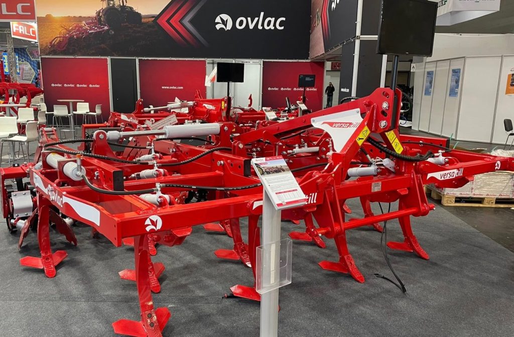 noticias maquinaria El cultivador VersaTill de Ovlac brilla en Agritechnica 2025