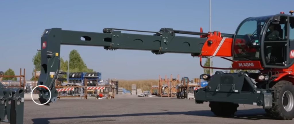 noticias maquinaria Finanzauto destaca el Sistema RFID de las telescópicas Magni