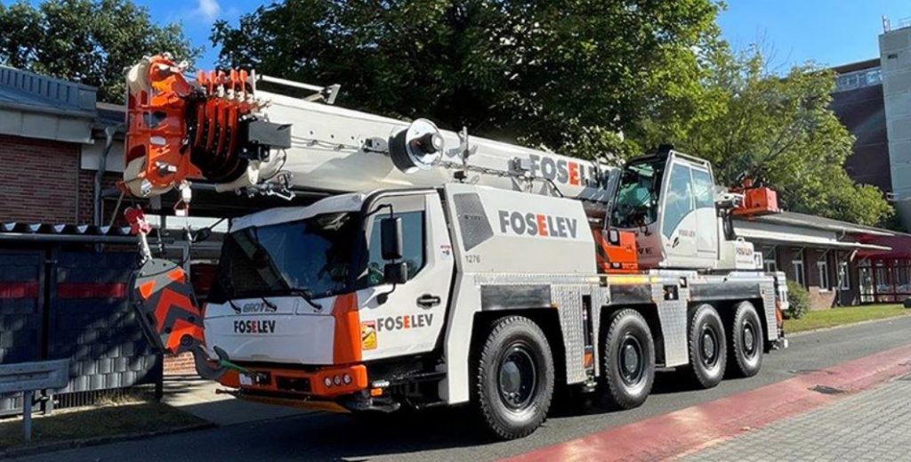 noticias maquinaria Foselev incorpora una nueva grúa Grove GMK4080L