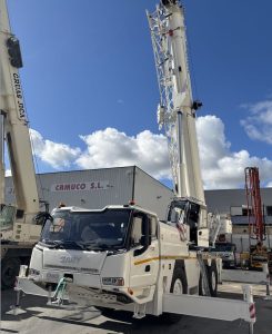 noticias maquinaria GRÚAS JICA incorpora una autogrúa SANY SAC600E de 60 t