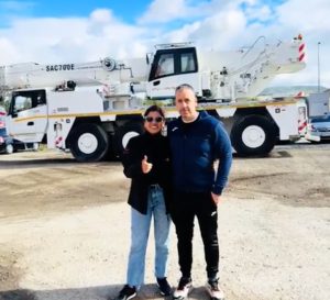 noticias maquinaria HEI entrega una nueva grúa SANY SAC700E a Grúas Bueno