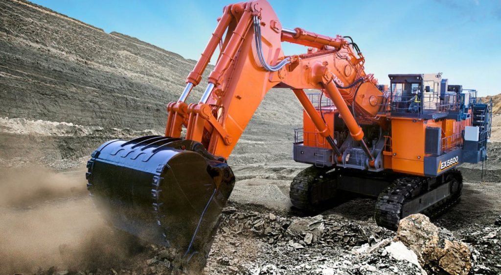 noticias maquinaria Hitachi lanza la nueva excavadora hidráulica gigante EX5600-7P