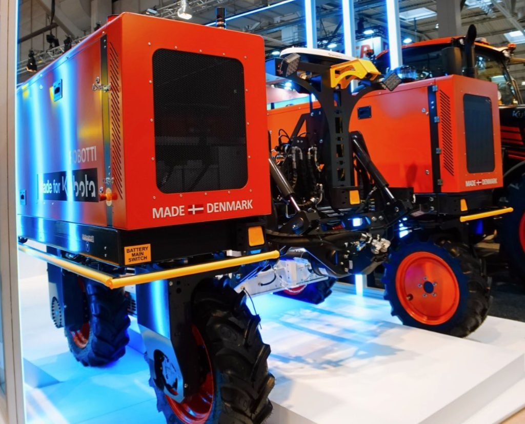 noticias maquinaria Kubota presenta ROBOTTI
