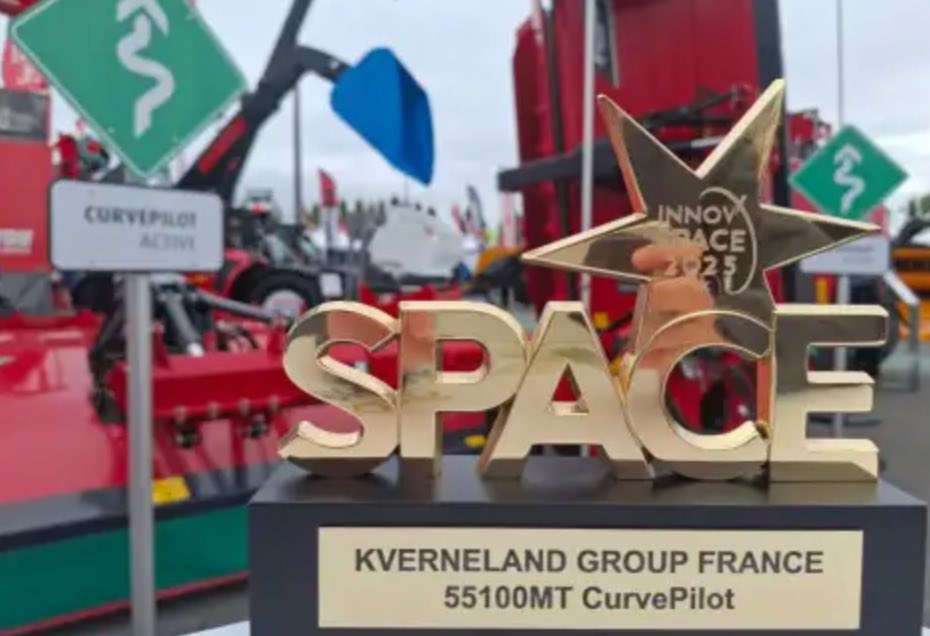 noticias maquinaria Kverneland Group premio a la Innovación en Innov'Space 2025