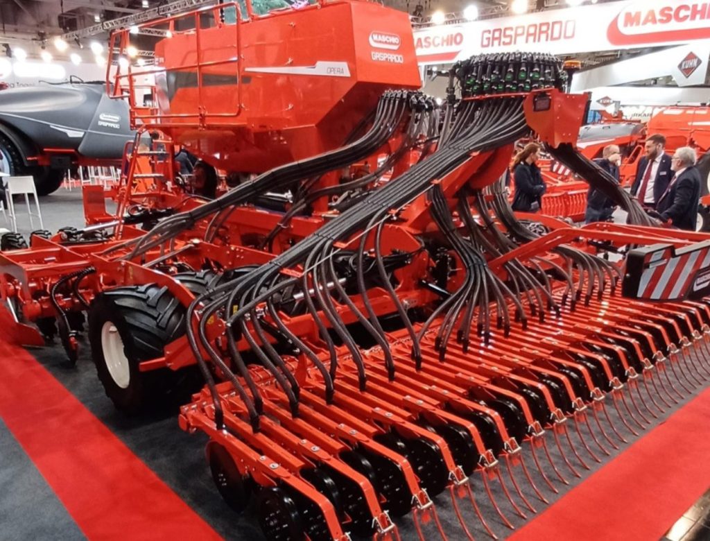 noticias maquinaria La innovadora sembradora OPERA 600 de MASCHIO GASPARDO en Agritechnica