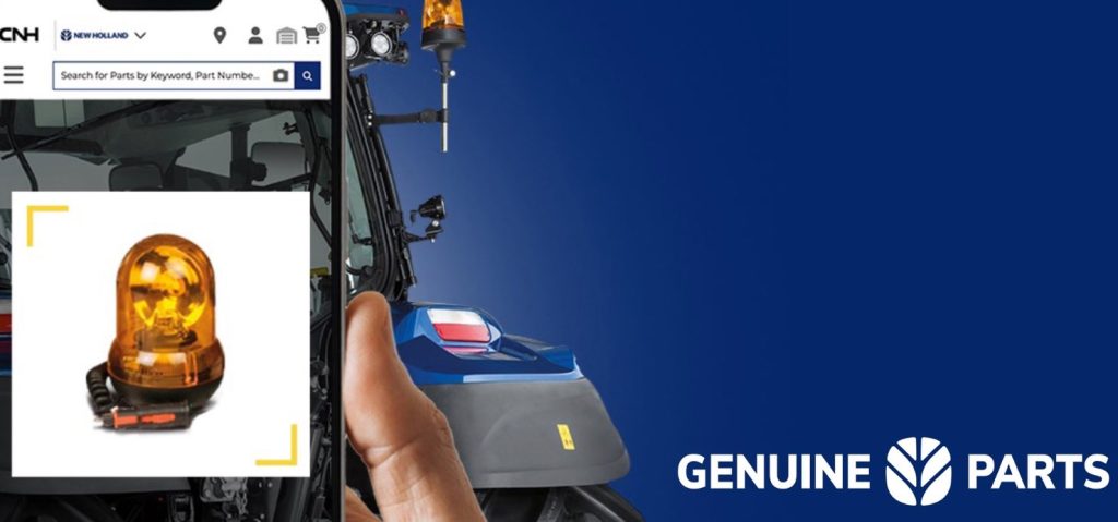 noticias maquinaria New Holland revoluciona búsqueda recambios myCNHStore con IA