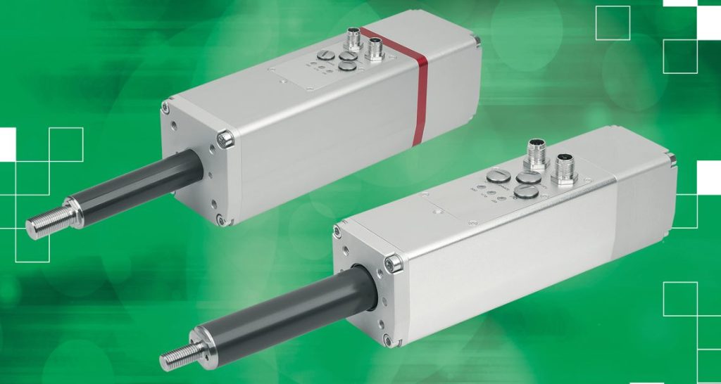 noticias maquinaria Novedad en norelem_ Cilindros eléctricos con tecnología servo IO-Link