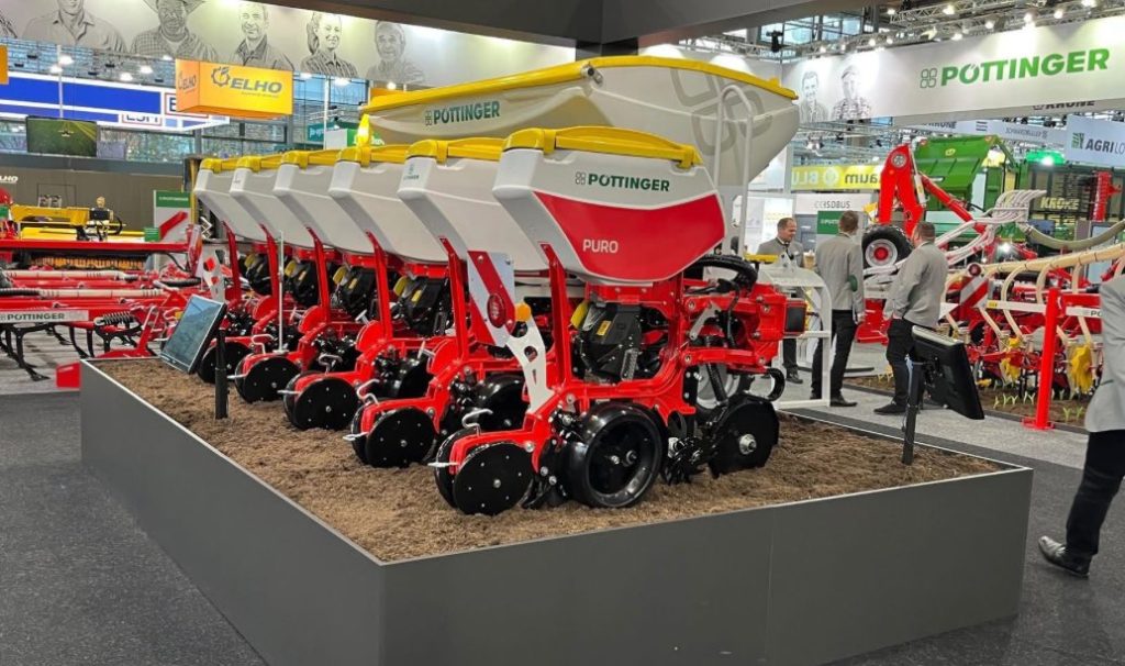 noticias maquinaria Pöttinger lanza la sembradora de precisión PURO H 3000-2
