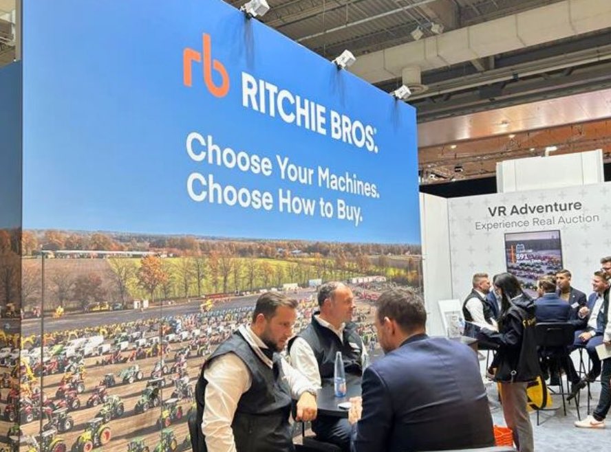noticias maquinaria Ritchie Bros. presenta sus soluciones globales en Agritechnica 2025
