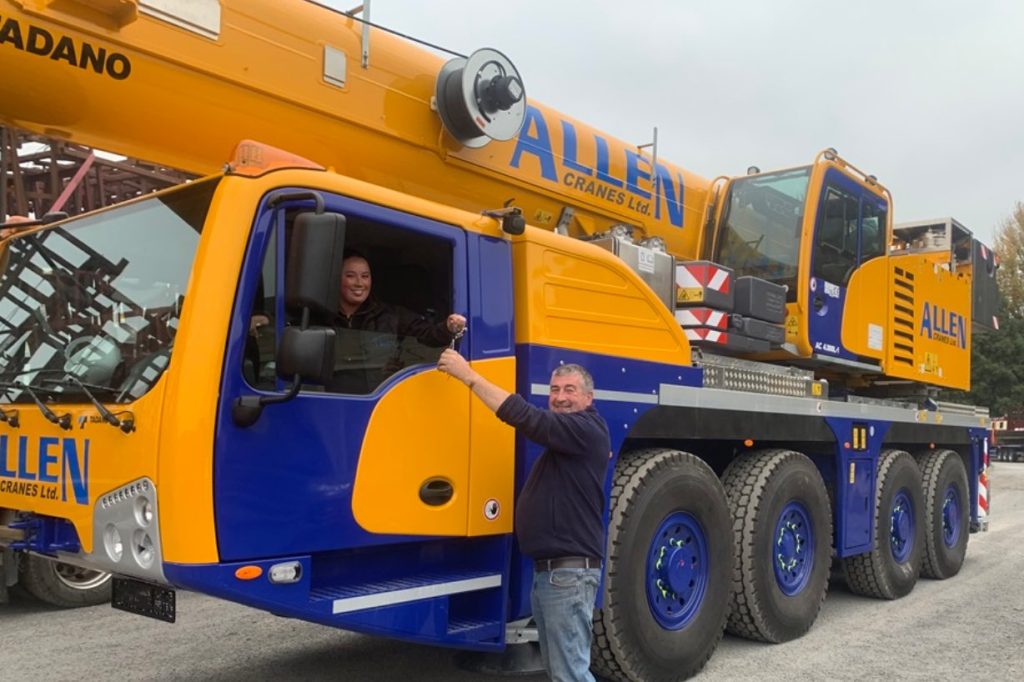 Allen Crane Hire refuerza su flota con la grúa Tadano AC 4.100L-1 Noticias Maquinaria