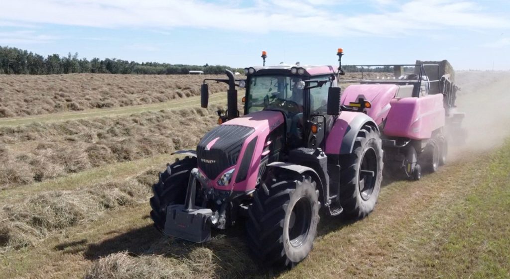 El poder de Pink Fendt en Canadá Noticias Maquinaria