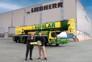 Grúas Aguilar adquiere la primera Liebherr LTM 1400-6.1 de España Noticias Maquinaria