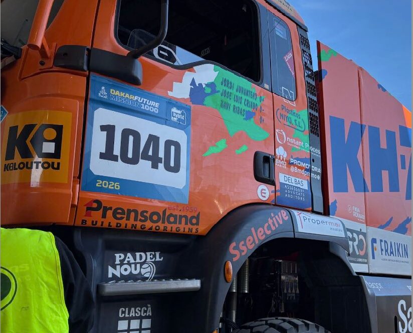 Grupo Kiloutou se prepara para el Dakar 2026 Noticias Maquinaria