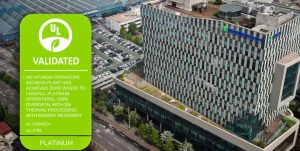 HD Hyundai Infracore con certificación Platino de Cero Residuos Noticias Maquinaria