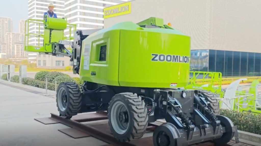 La primera plataforma ZOOMLION ZR16J llega al mercado internacional Noticias Maquinaria