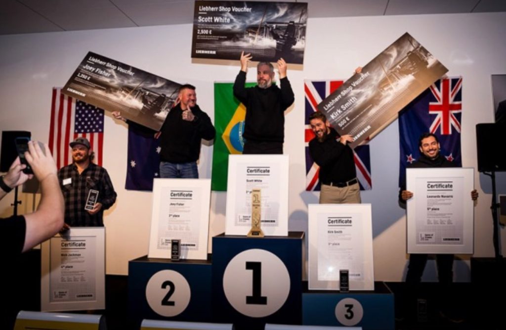 Liebherr en Ehingen acoge la final internacional del Game of Cranes Noticias Maquinaria