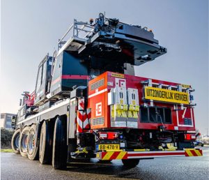 Mammoet recibe la primera grúaLiebherr LTM 1150-5.4E eléctrica Noticias Maquinaria