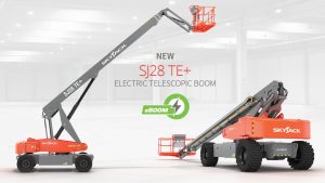 Skyjack lanza nueva plataforma telescópica todoterreno eléctrica Noticias Maquinaria