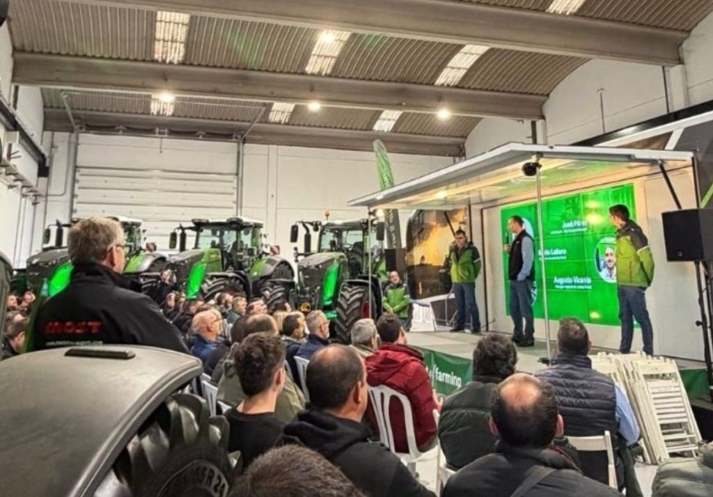 VSancho acoge en su concesión de Sariñena el Roadshow de Fendt