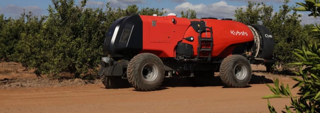 pulverizador autónomo de Kubota revoluciona los cultivos especiales Noticias maquinaria