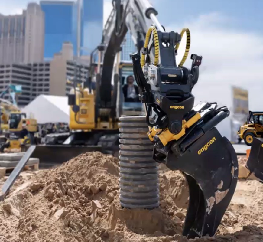 ENGON en CONEXPO 2026 para transformar la excavación con rotores basculantes noticias maquinaria