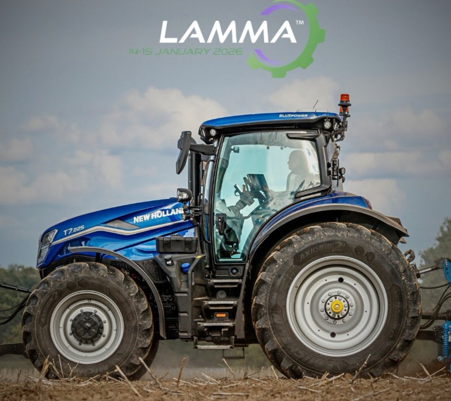 El tractor New Holland T7 SWB en LAMMA 2026 Noticias Maquinaria
