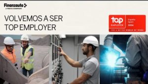 Finanzauto renueva su certificación Top Employer 2026 noticias maquinaria