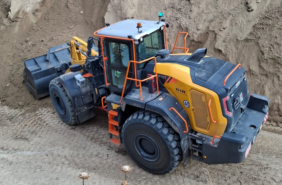 Grupo DIR entrega una cargadora LiuGong 870T noticias maquinaria