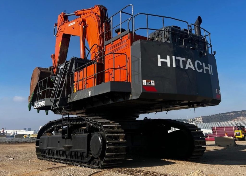 HJM entrega una excavadora minera Hitachi EX1200 noticias maquinaria -2